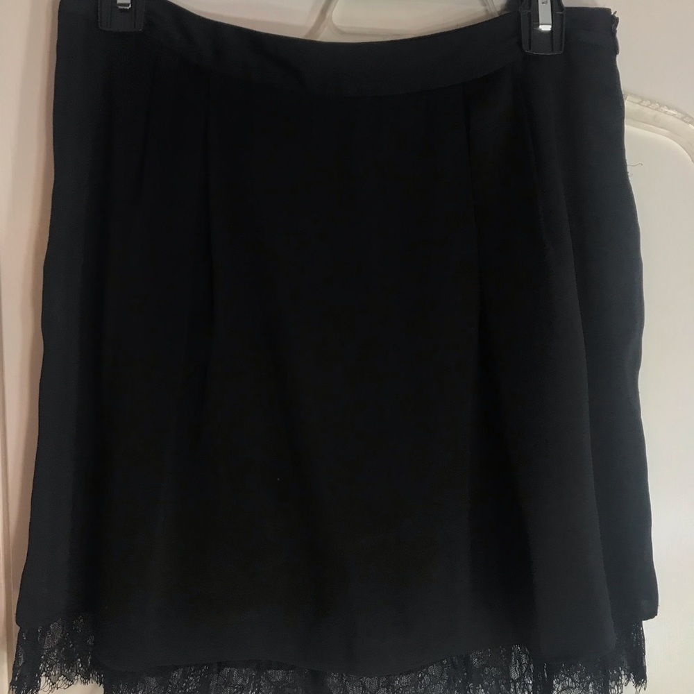 Gap black mini skirt